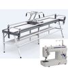 Juki TL2010Q+QZone 102" Queen Quilt Frame, Adjustable Depth/Height, 2 Clips, 4Clamps, Speed Control, Top Plate Carriage Platform, Front & Back Handles